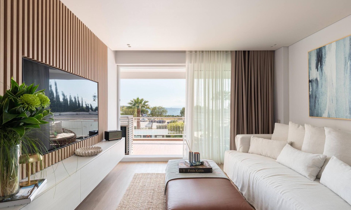 Voula Apartment | 1-Bedroom Condo with Sea View & Pool