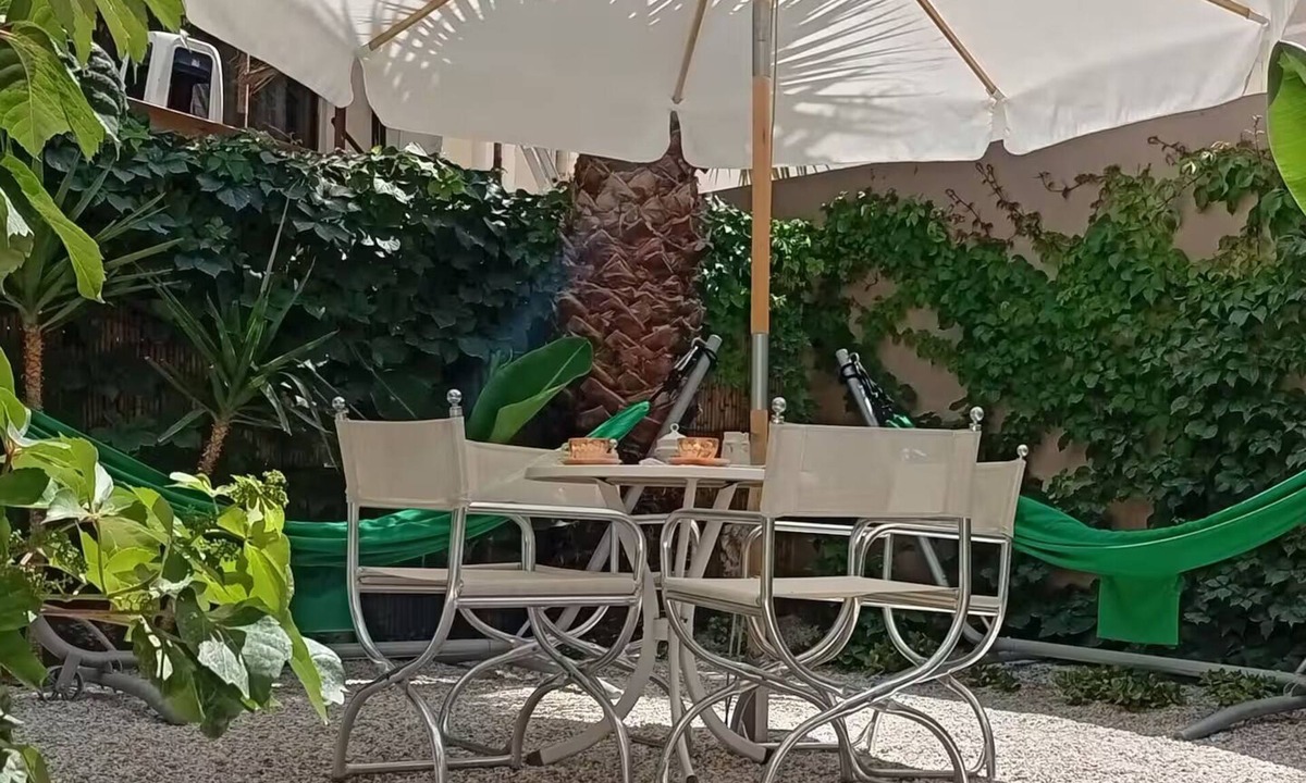 Nea Chora Apartment | 30m² studio 90m from the beach in Chania Self Check‑in Parking Garden Fast WiFi