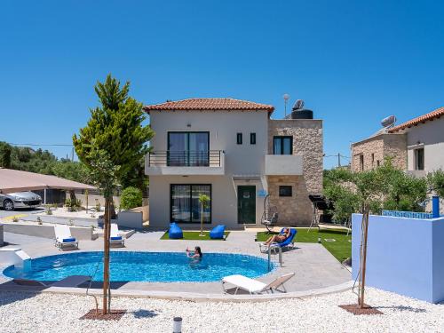 Skotino Villa | Anna Luxury Sea View Private Villa