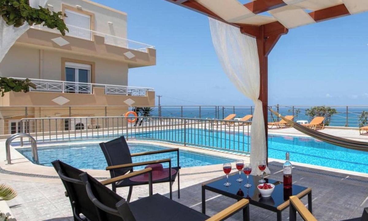 Sfakaki Apartment | Apartment '1 Bedroom' with Sea View, Wi-Fi and Air Conditioning