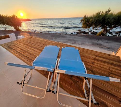Milatos Beach Villa | Arie Waterfront House 10 Meters to the Water