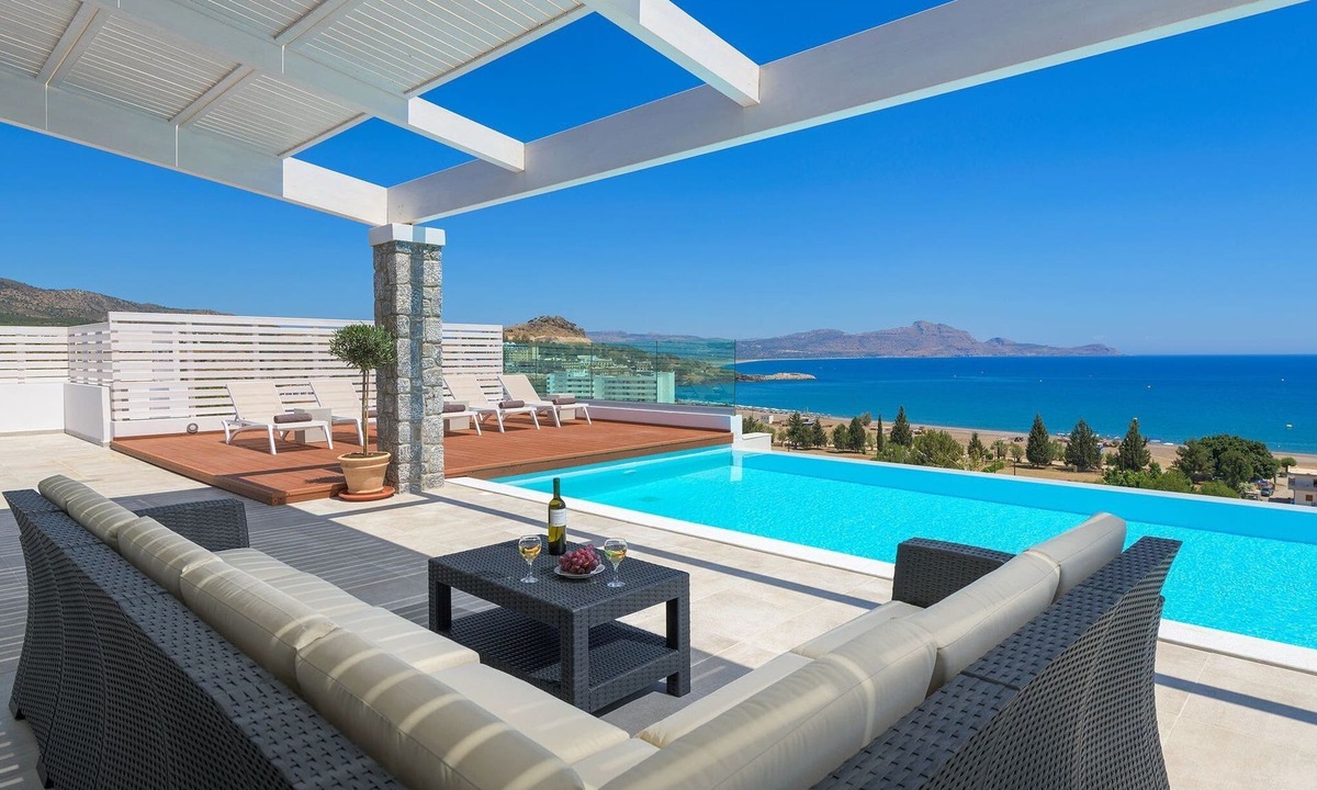 Vlicha Villa | Dazzling Lindos Villa | Villa Aegean Glory | 5 Bedrooms | Breathtaking Sea Views