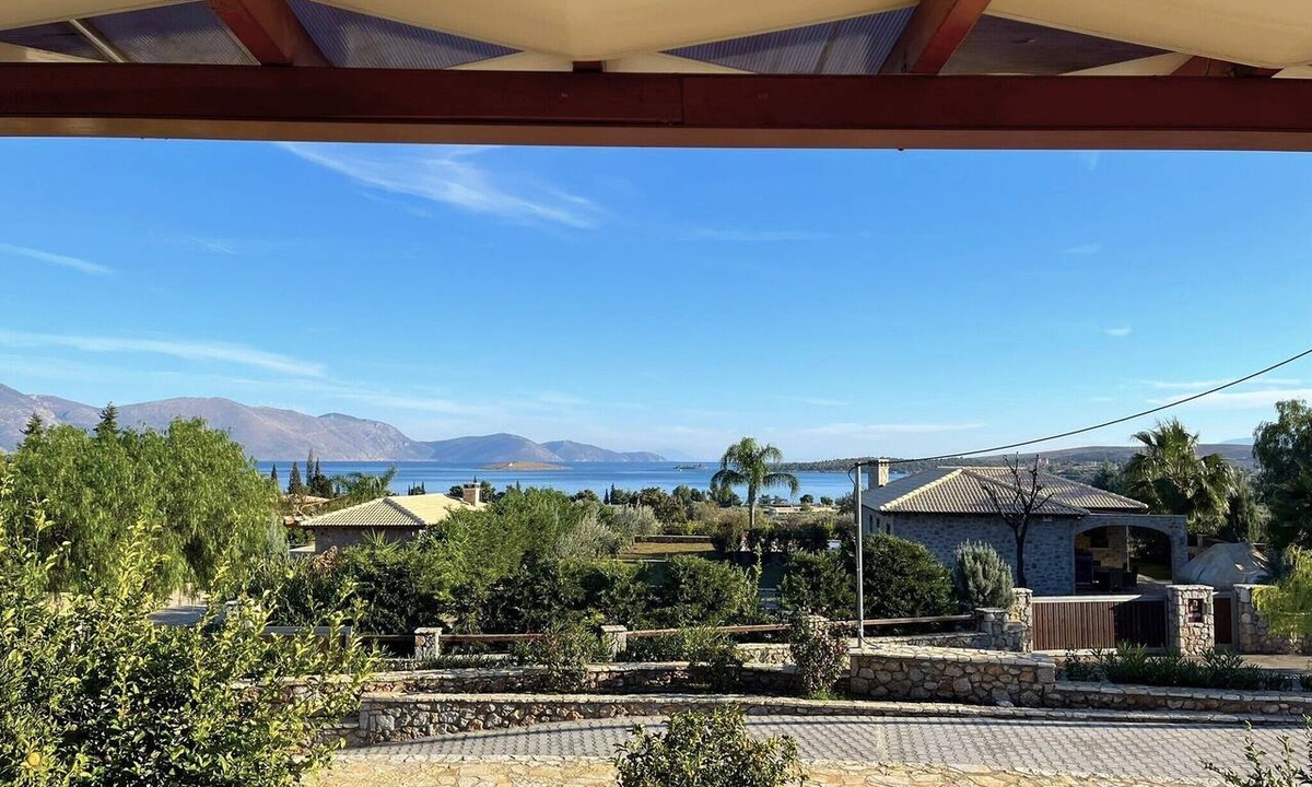 Kontsika House | Elegant Sea View Villa Near Galaxidi | 2 Bedrooms | Peaceful Retreat
