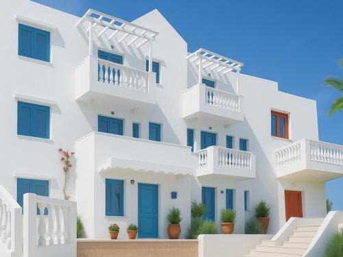 Piskopiano Villa | Entire Villa full View 3 bedrooms 3 bathrooms 3 kitchens