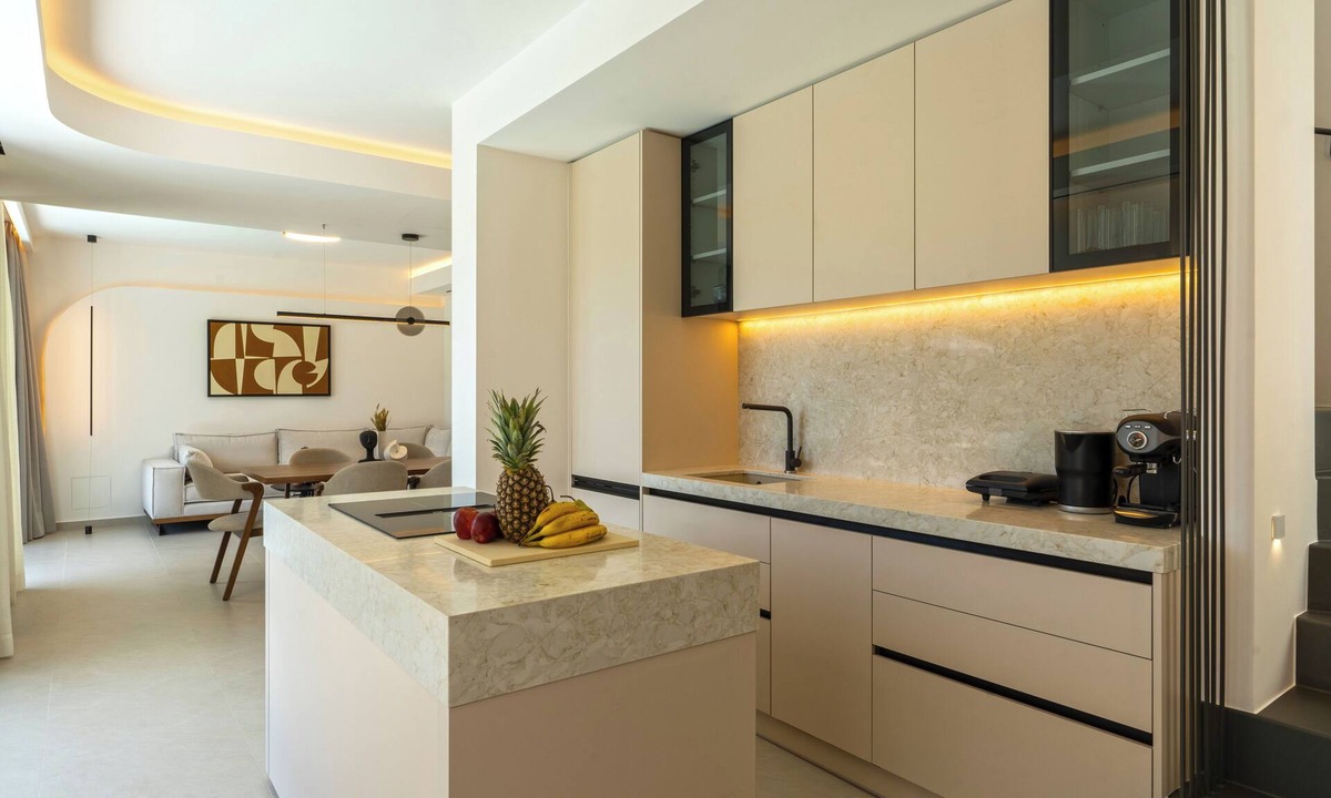 Pigi House | Green villa II, Stylish villa with pool near beaches in Rethymno