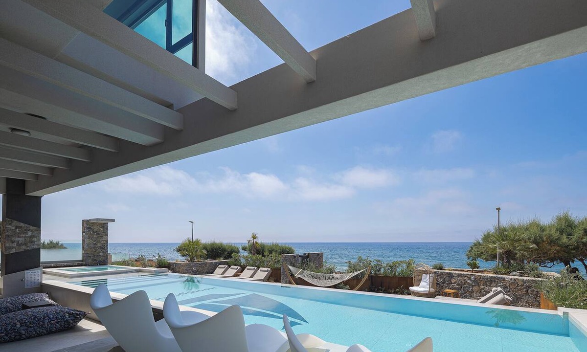 Koutsouras Villa | Moonlight Villas Calypso Sleek Coastal Living by etouri