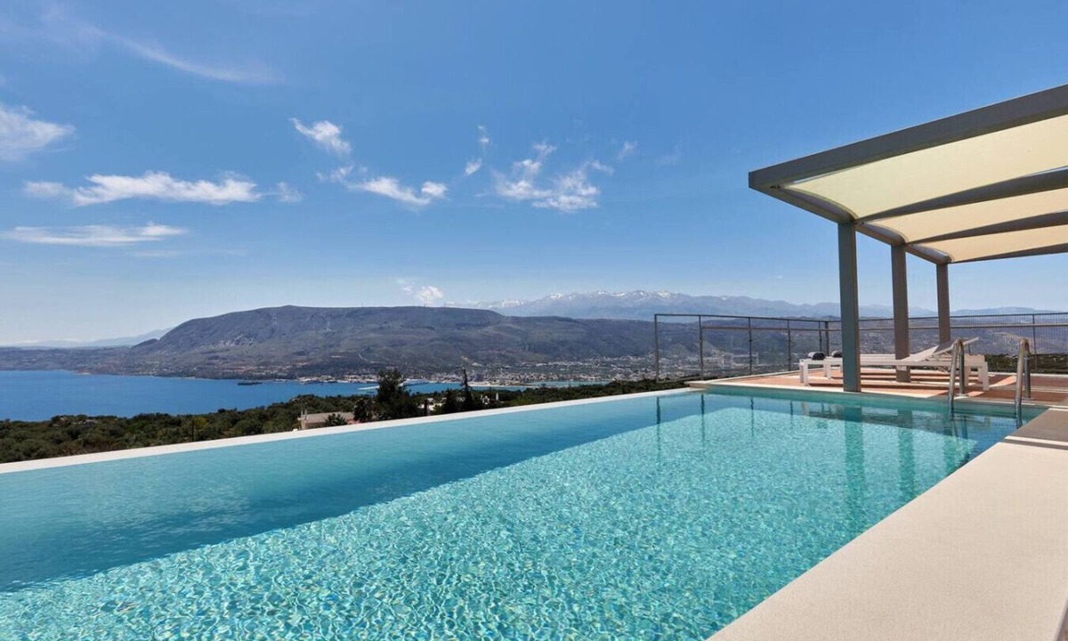 Chania Villa | New Modern Villa with 2 Heated Pools and Seaview