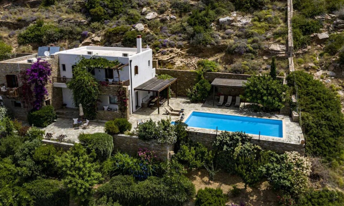 Gavrio Villa | Private Pool & Breathtaking Panoramic Sea View *-