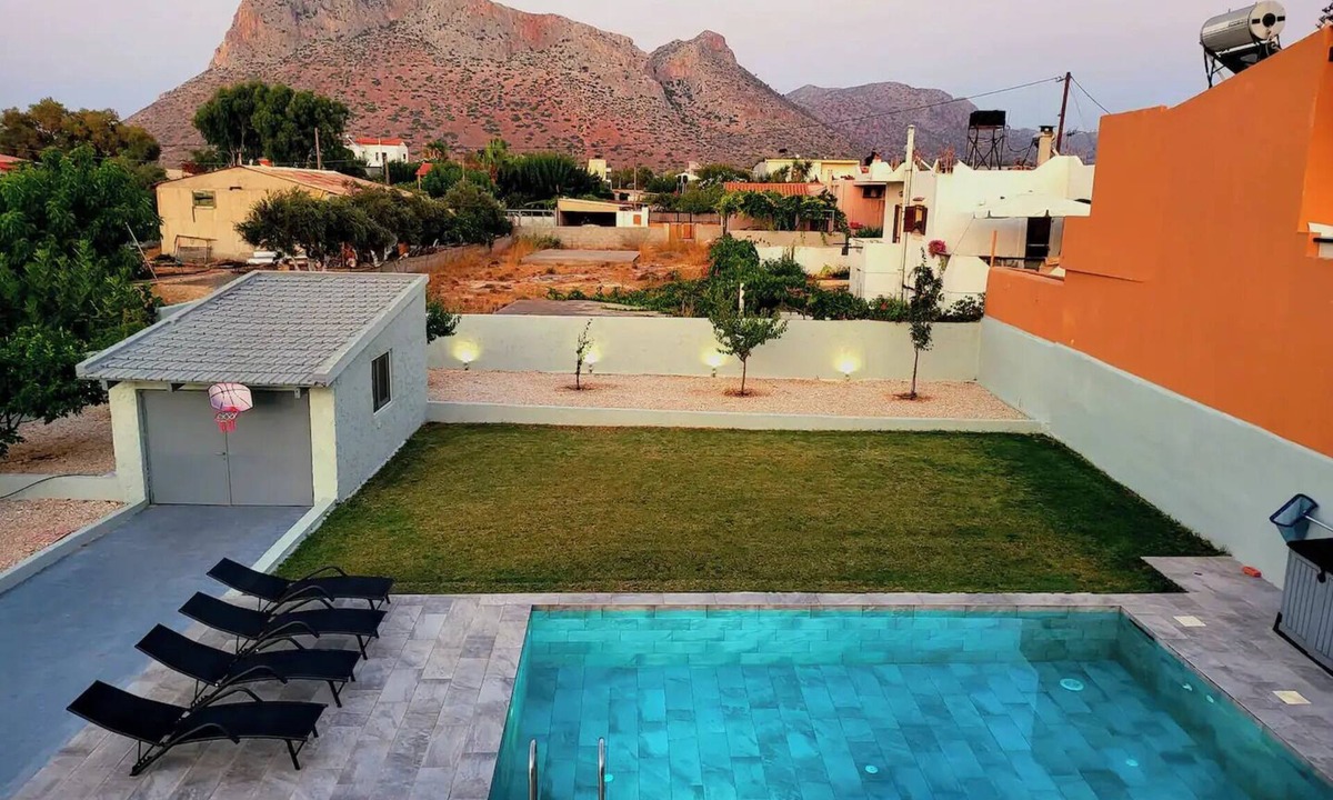 Stavros Villa | Seaview Villa with private pool,180m from the sea