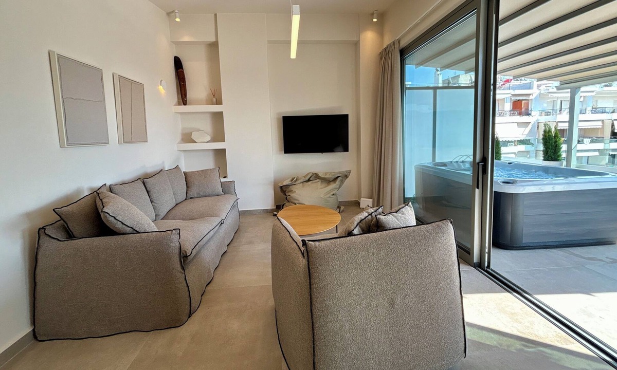 Piraeus Condo | The Loft #Riviera#Seaviews#Jacuzzi