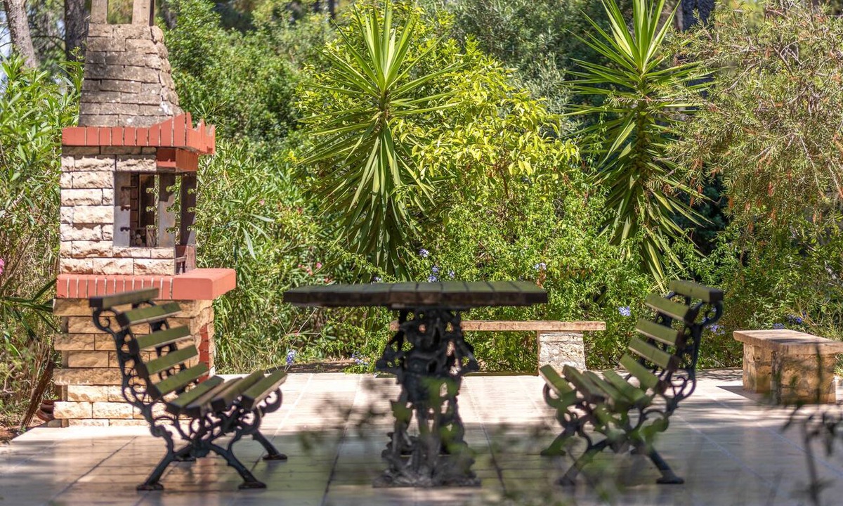 Sane House | Villa Anty Holiday Home in Sani, Chalkidiki—Private Terrace & Pine Forest Views