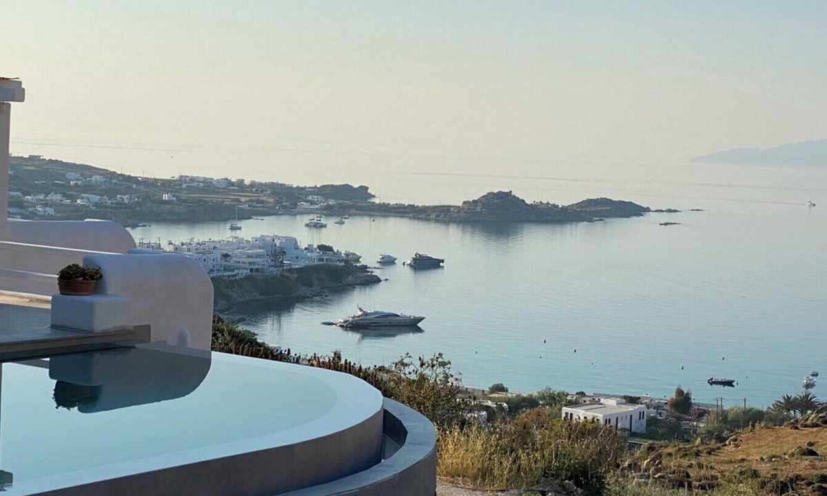 Mykonos Villa | Villa Camelia 2 - 2BR - Private Pool & Jacuzzi - Sea View - Psarou (Nammos)