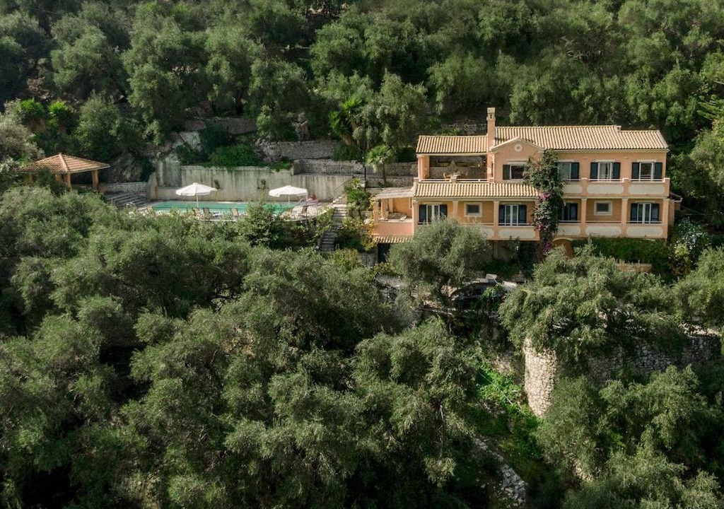 Katavolos Villa | Villa Christina Pool And Sea Views, Nissaki, Kaminaki beach