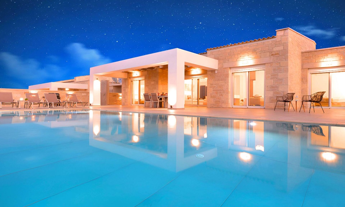 Dramia Villa | Vista Mare Grand Villa 4 Heated Pools