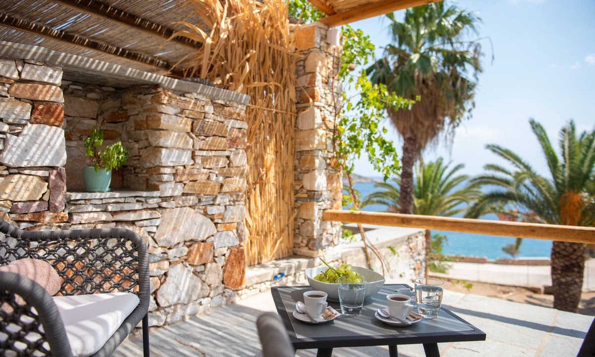Sifnos Bed & Breakfast | White & black Suites – Suite One: Sea View Retreat for Two in Sifnos