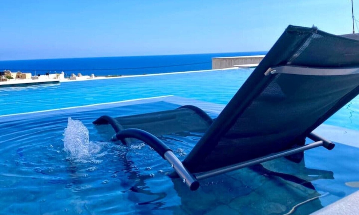 Koutsounari Villa | ZAX SEA VIEW 4 villa complex, Heated pool and 8 bedrooms