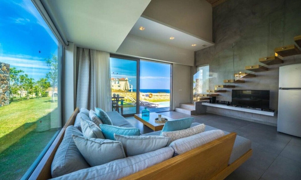 Kato Stalos Villa | Zen Villa -Seaview- 2BD 2BA 5PL