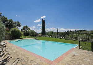 Casa Bonannia G: A bright one-story apartment in the characteristic style of the Tuscan countryside. in Bagno a Ripoli