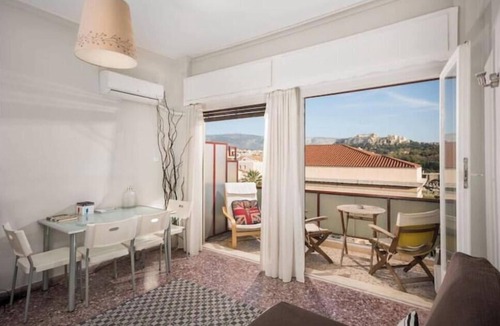 Gazi Condo | ACROPOLIS VIEW -100% authentic Athens experience❤️