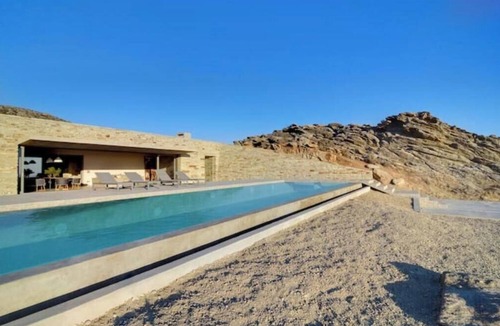 Ios Villa | Aetos Cave Villa | Sunset Sea Views, 2 Infinity Pools & Private Luxury Retreat