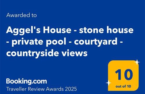 Piskokefalon House | Aggel's House - stone house - private pool - courtyard - countryside views