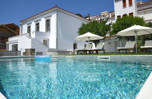 Steniai Villa | Andros Neoclassical Villa NP1926 with Private Pool