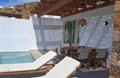 Ios House | Anemone ΙΙ house w private pool 5 min from beach
