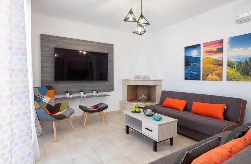Skotino Villa | Anna Luxury Sea View Private Villa