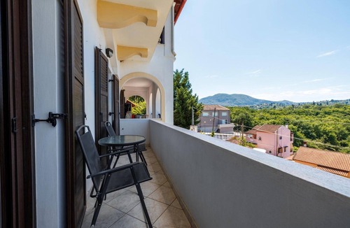 Corfu Apartment | Apartment 'Breathing 1' with Mountain View, Wi-Fi and Air Conditioning