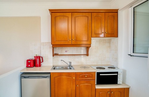 Arillas Apartment | Apartment 'Premier Studio Downstairs 9' with Sea View, Wi-Fi and Air Conditioning