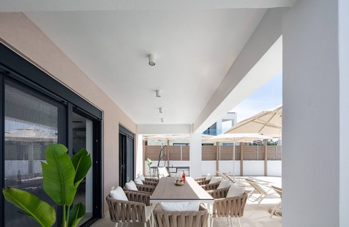 Panormos Villa | Babis Villa, a few Meters Away From the Beach