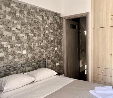 Kato Stalos Villa | Beachfront Agia Marina Seafront Resort - Penthouse & Garden, Sleeps 9