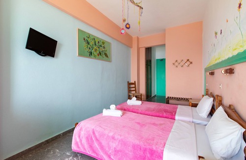 Agia Galini Bed & Breakfast | Bed and Breakfast 'Double Room No 203 Sea View' with Sea View, Wi-Fi and Air Conditioning