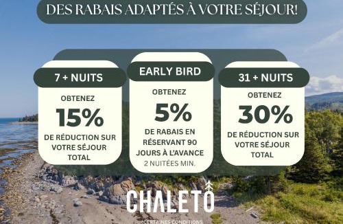 Amherst House | Bord de lac - Chalet du Bonheur