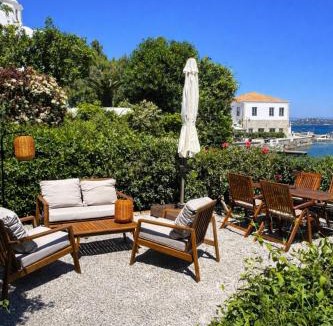Spetses House | Boutique Seafront House I - Private Terrace & Views