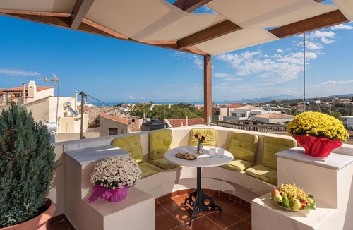 Atsipopoulo Apartment | Calergi 3 - Boutique Resort - Loft for 3: Pool/Rooftop/SeaView/Sunset/Rethymno