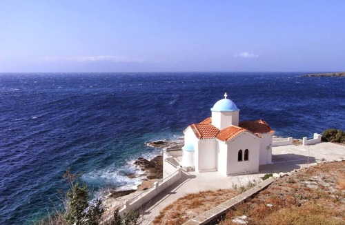 Kanala House | Charming cottage in marvelous Great Sand Beach, Kanala Kythnou with AC, WiFi