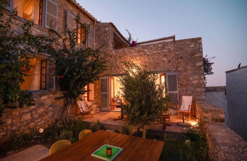 Hydra House | Charming Hydra Retreat with Garden, Terraces & Sea Views