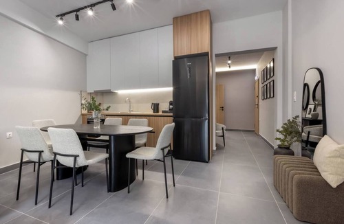 Kallithea Apartment | Charokopou3 - Elegant Urban Flat Near Center