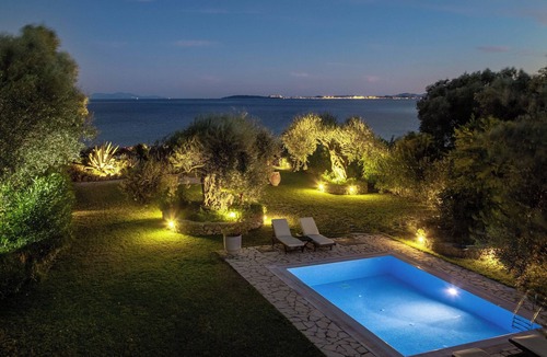 Barbati Villa | Cote Jardin Seafront Luxury Villa - Direct Beach Access