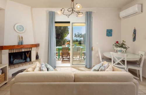 Barbati Villa | Cote Jardin Seafront Villa Direct access to the beach