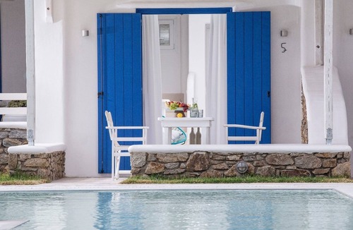 Ornos Villa | Deluxe Mykonos Villa | Villa del Sol Junior Suite | Outdoor Pool | Ornos