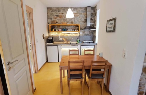 Megalos Prinos House | Elea stone houses, villa "palm" in bio olive grove, at Thassos Island
