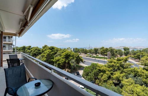 Palaio Faliro Apartment | Faliro Blue - Seafront 3BR Apartment - Palaio Faliro