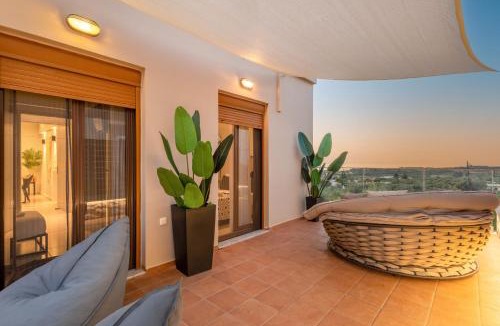 Houdetsi Villa | Family Villa Ismini with Private Pool & Stunning Views, near Rethymno and the Beach