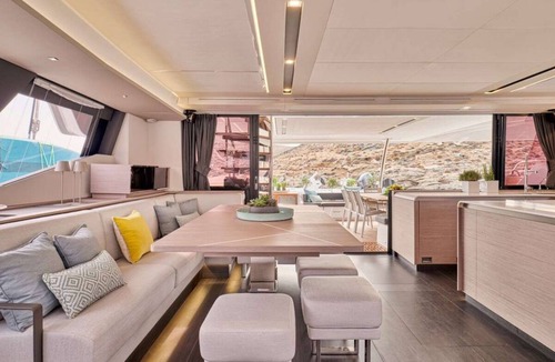 Alimos Boat Rental | Floating Villa: Yacht Vacation with Captain & Chef - 10 Guests - 66 Ft