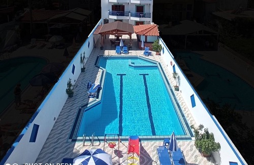 Stalida Apartment | George Studios Stalida - Twin Room Pool View