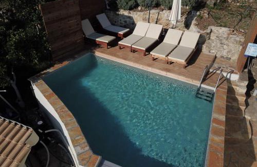 Benitses House | Kalyva Country House , private access to a family beach