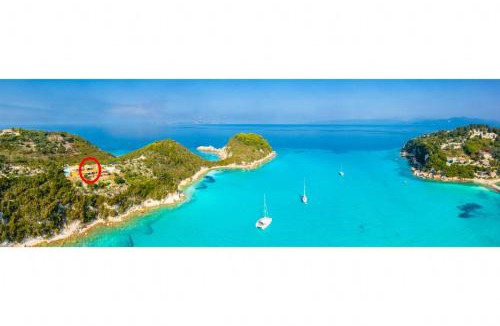 Lakka Villa | Katerina Walk to Beach Sea Views AC