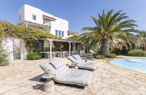 Mykonos Villa | Luxury complex, breathtaking sea view, vast pool, easy access to famous beaches